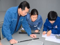 公司舉辦色差、色棋測試